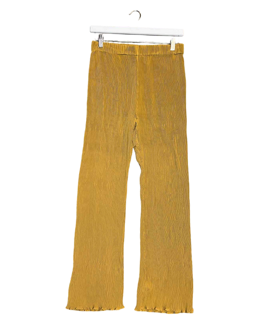 Size 14 (XL) | Arthur Pleated Mustard Pants
