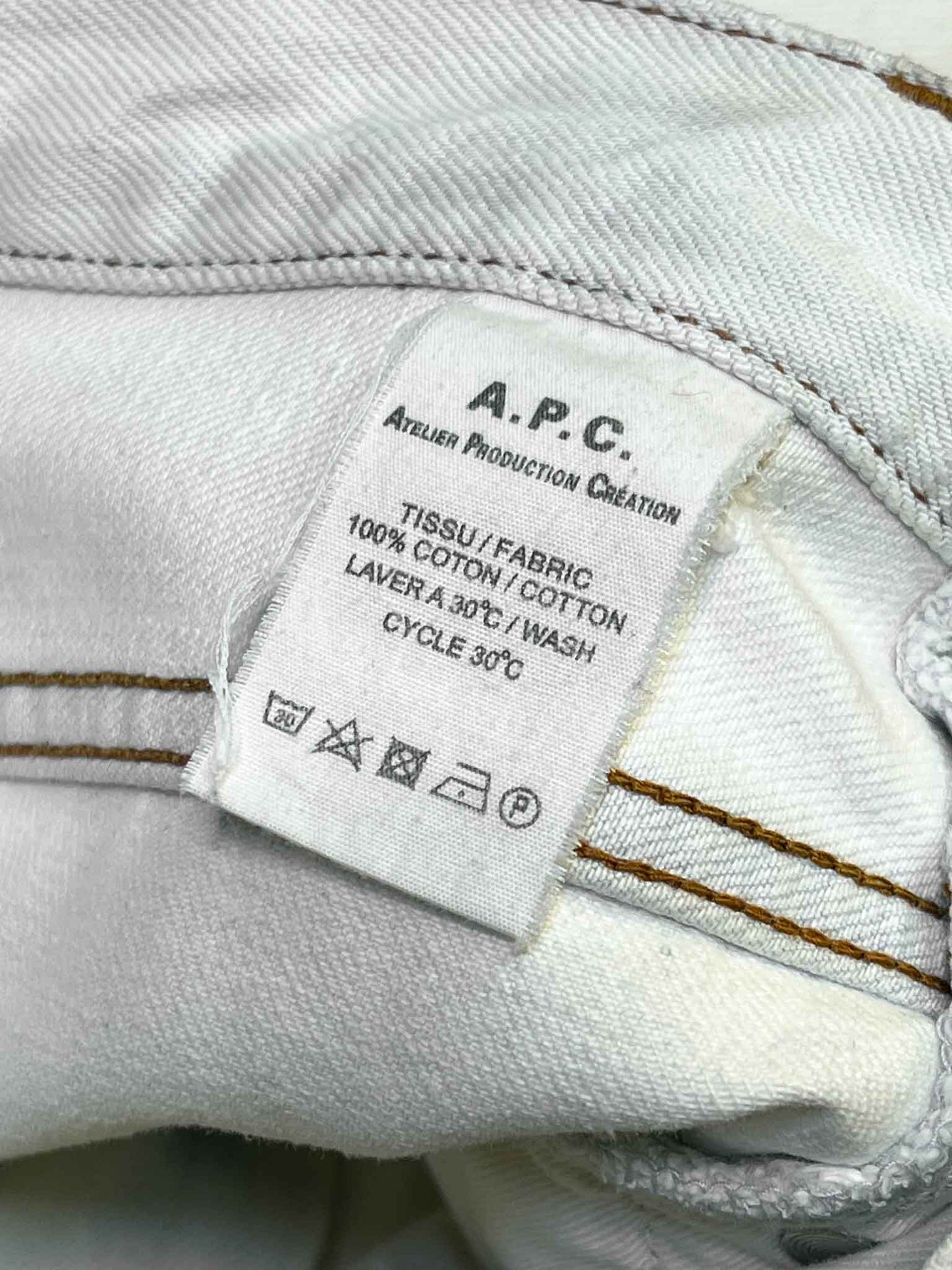 Jeans 27 | A.P.C. Lightwash Cotton Sailor Jeans