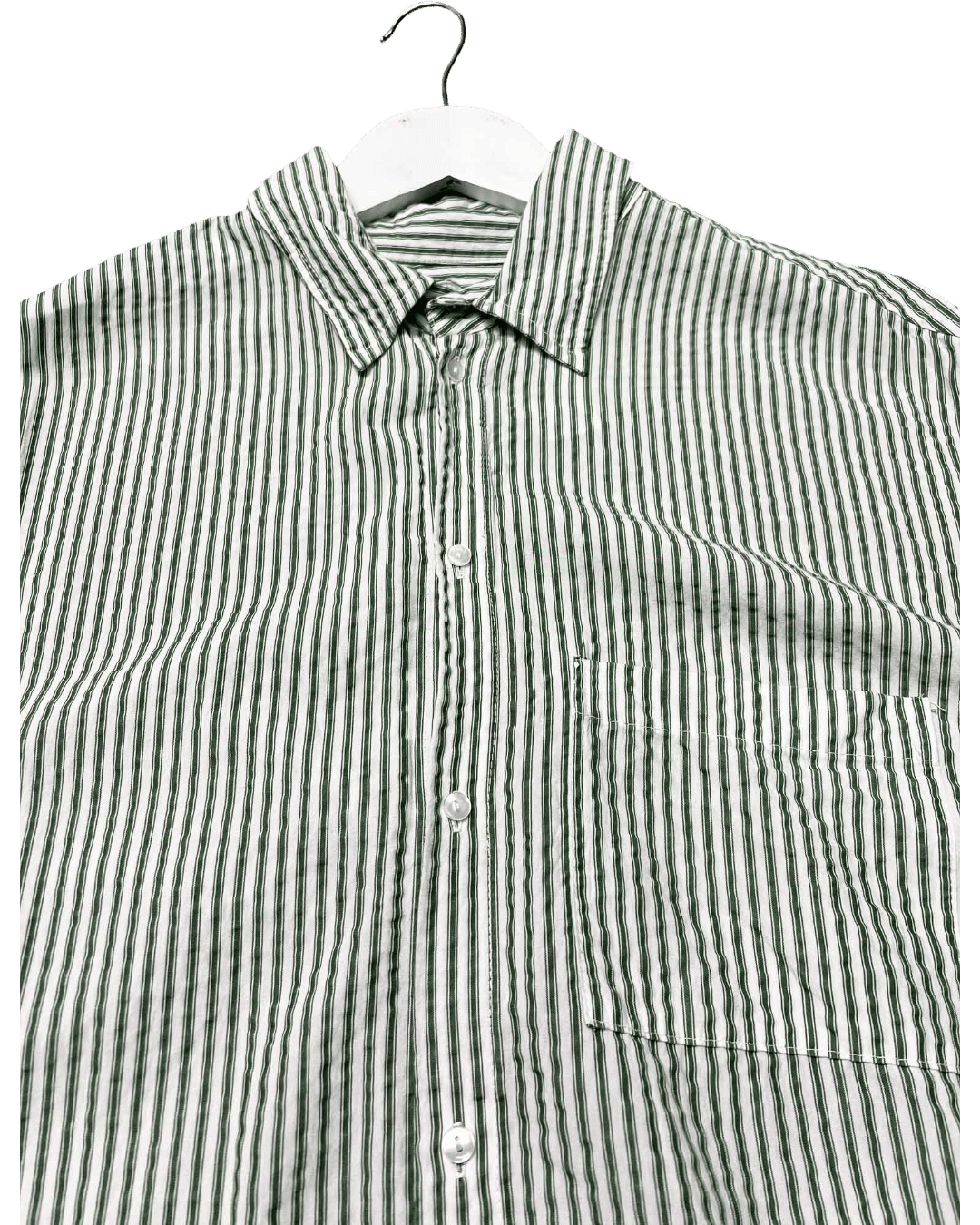 Size 2 (10) | Bassike Oversized Striped Shirt