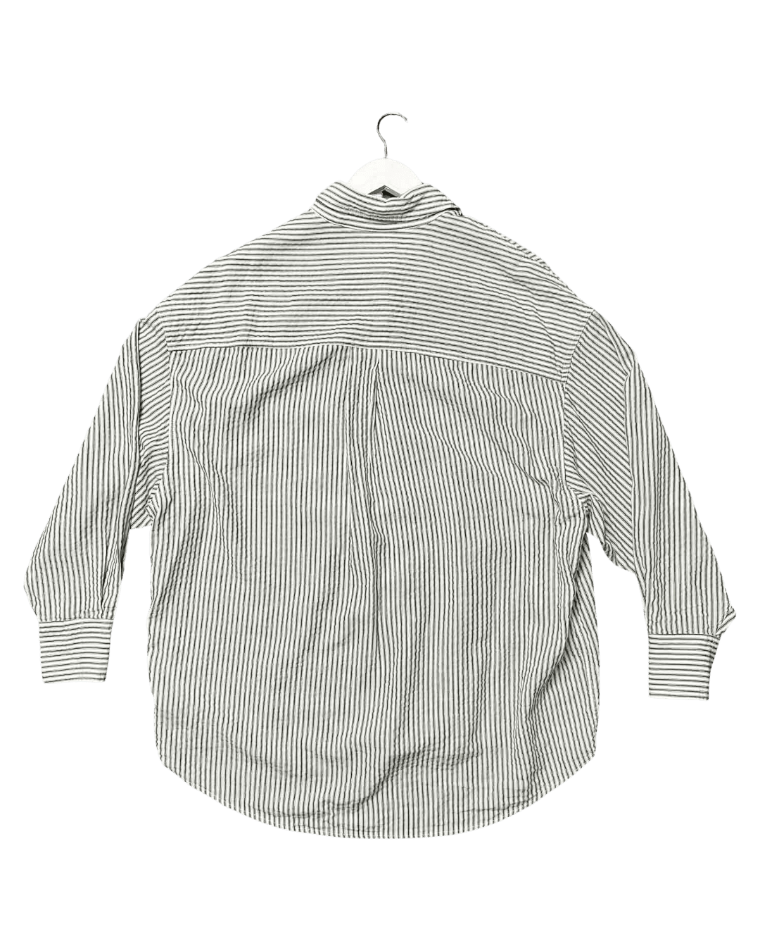 Size 2 (10) | Bassike Oversized Striped Shirt