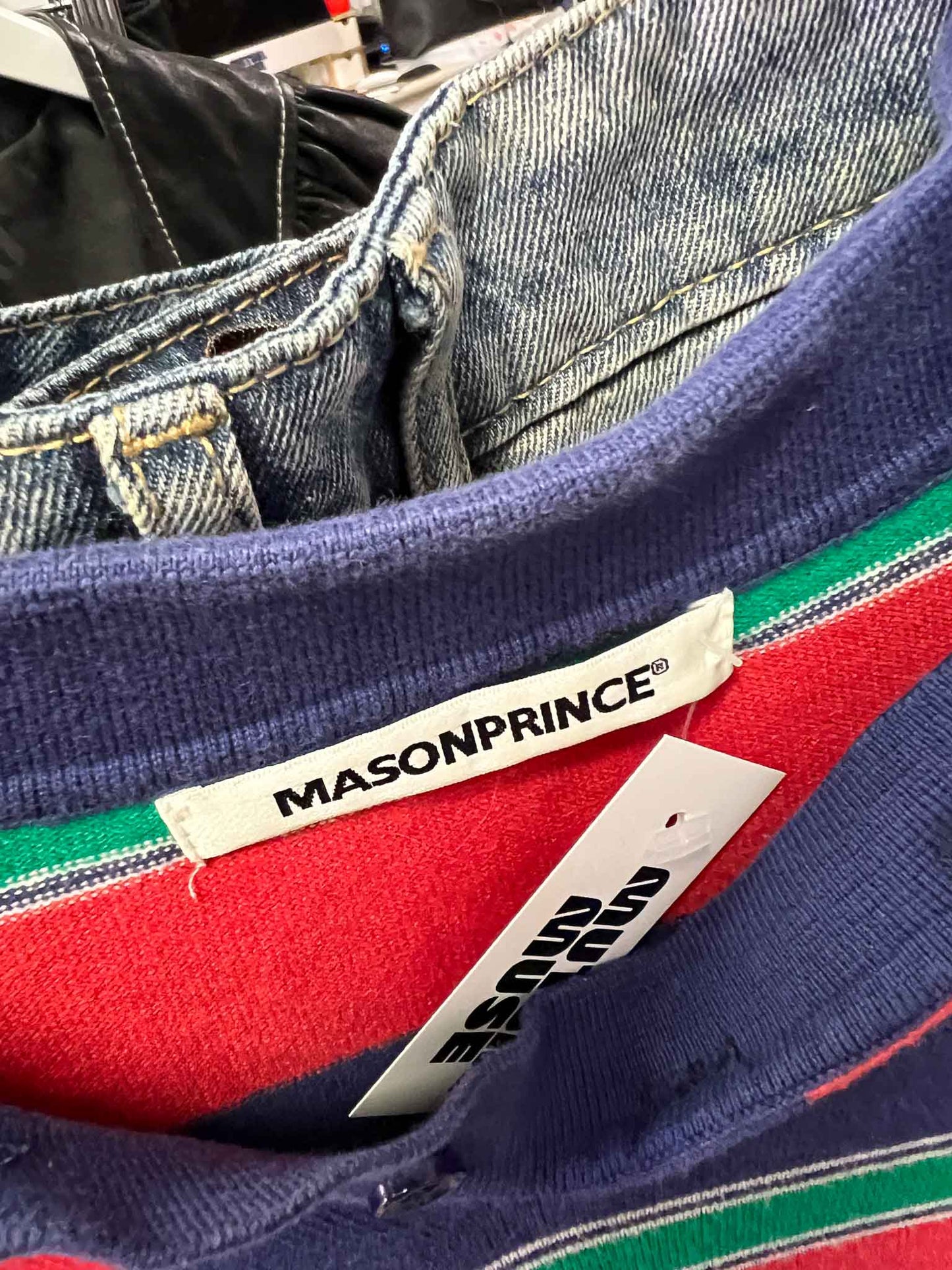 Size S | Mason Prince Knit Rugby Polo