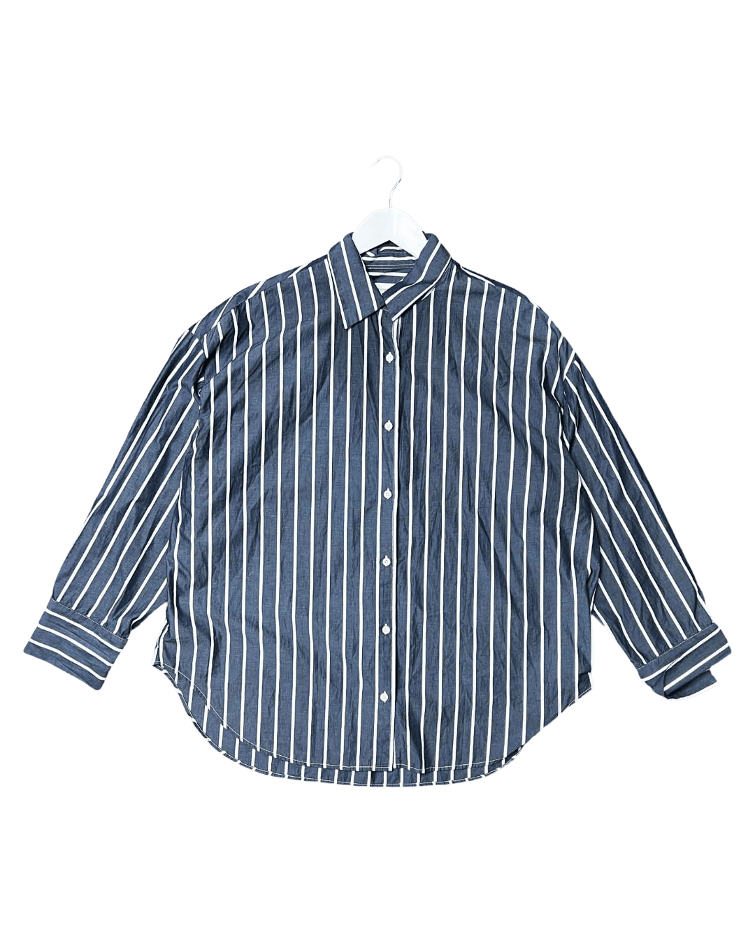 Size M | Assembly Label Striped Button Down Shirt