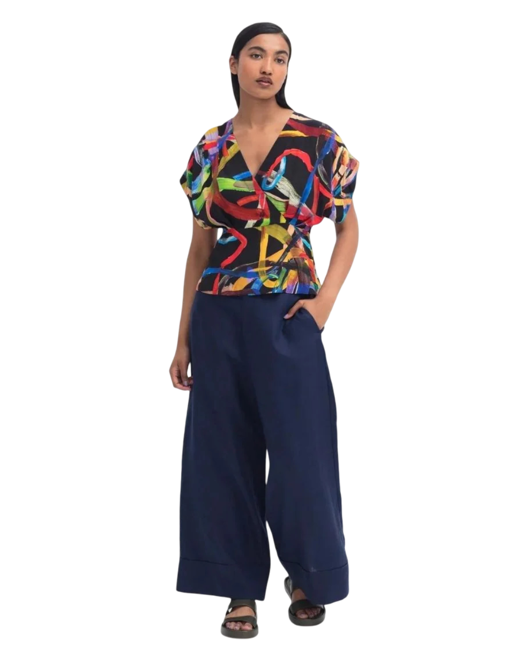 Size XS | Elk Black Kayra Top