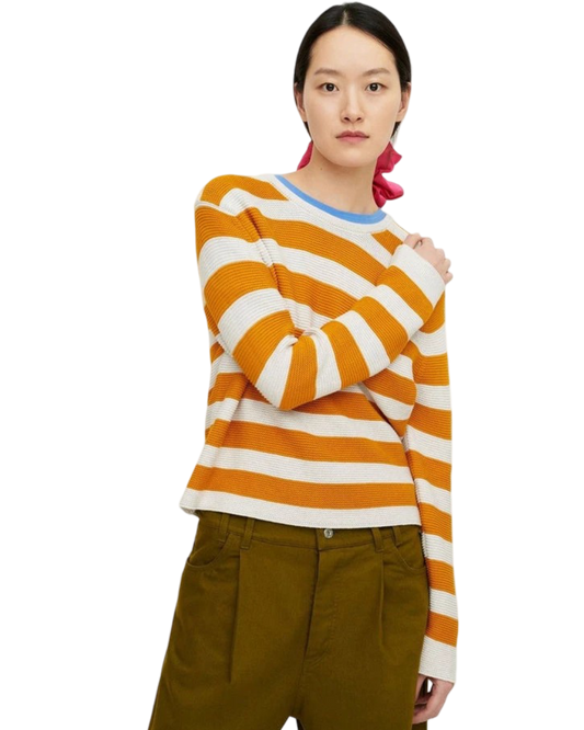 Size S | Kowtow Organic Cotton Striped Jumper