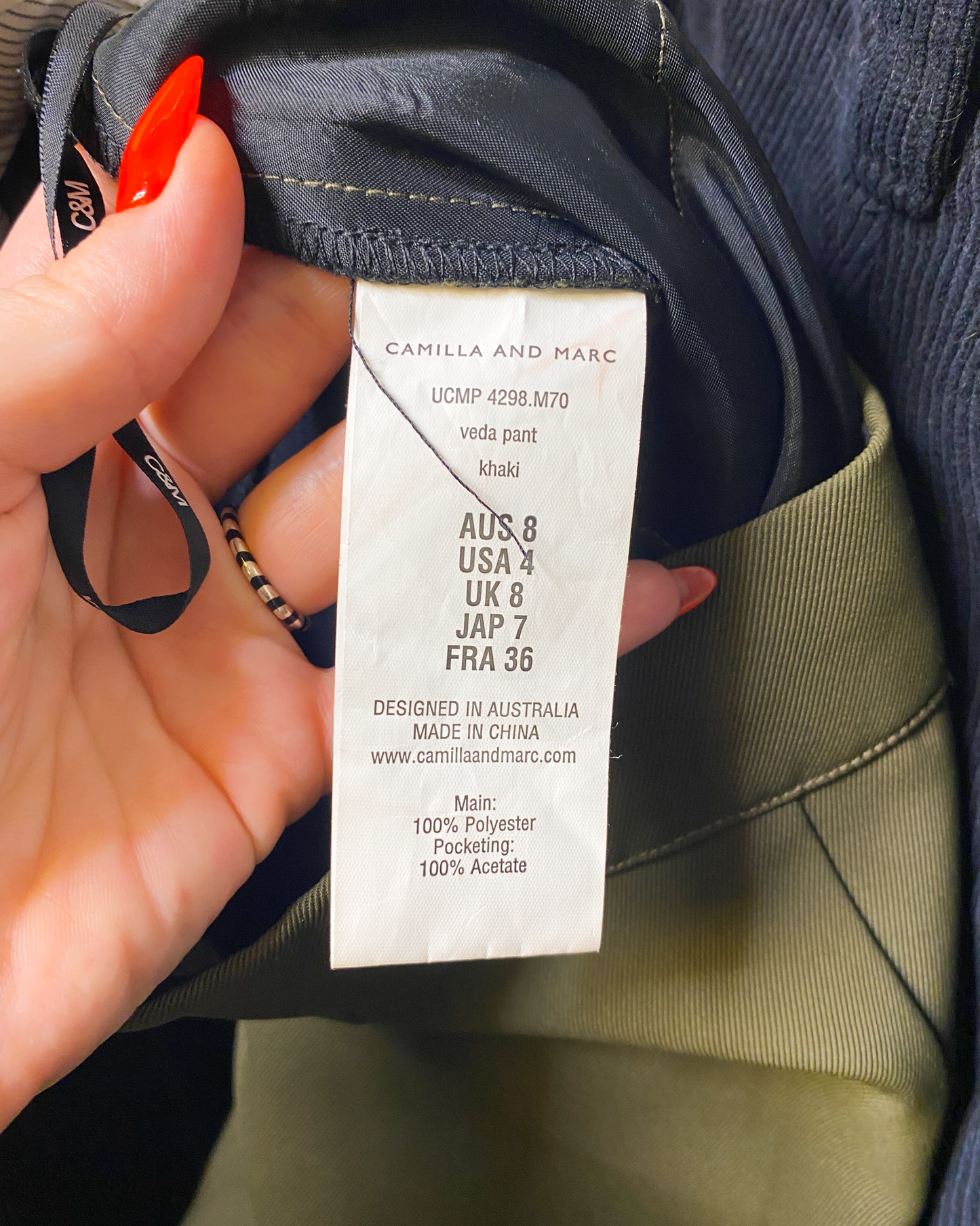 Size 8 | Camilla & Marc Flared Pants