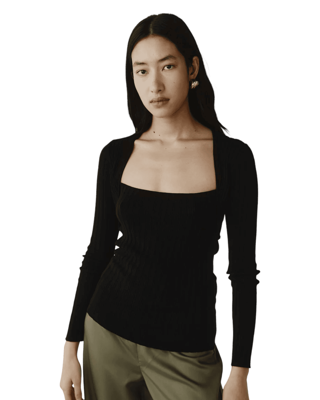 Size M | Marle Ribbed Leon Top
