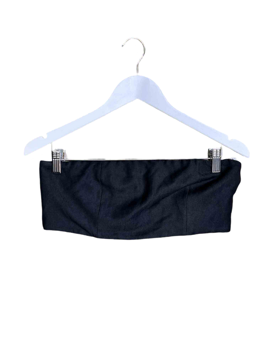 Size 40 (S) | COS Black Bandeau Top