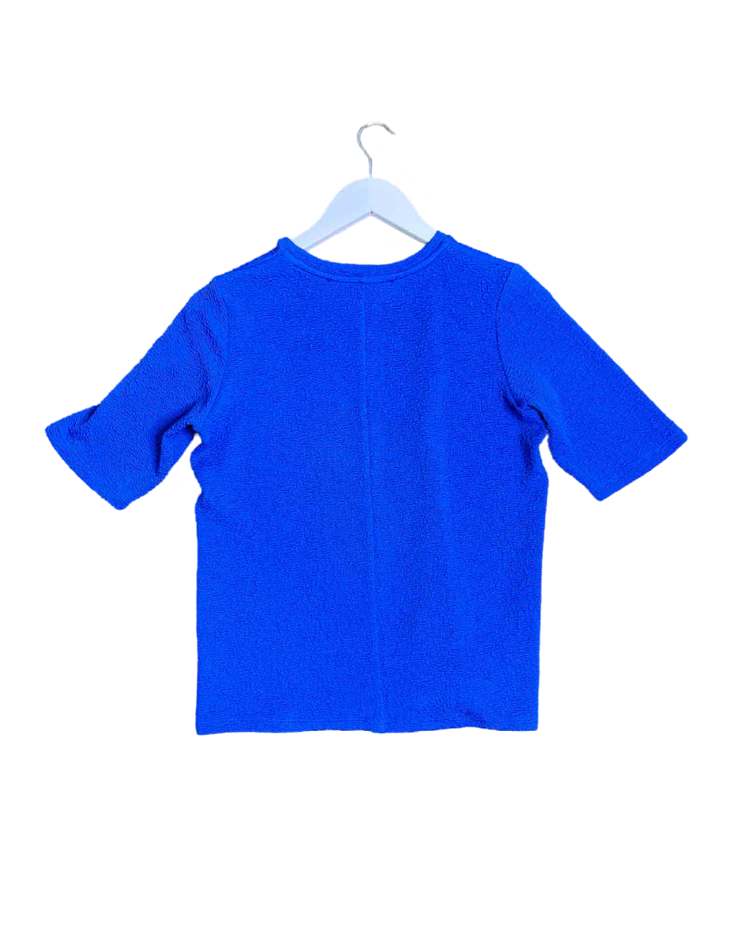 Size XS | Variety Hour Blue Crinkle Top