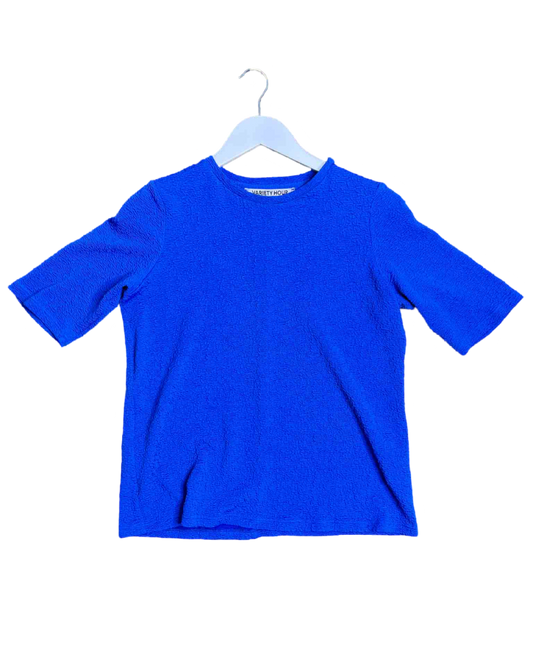 Size XS | Variety Hour Blue Crinkle Top