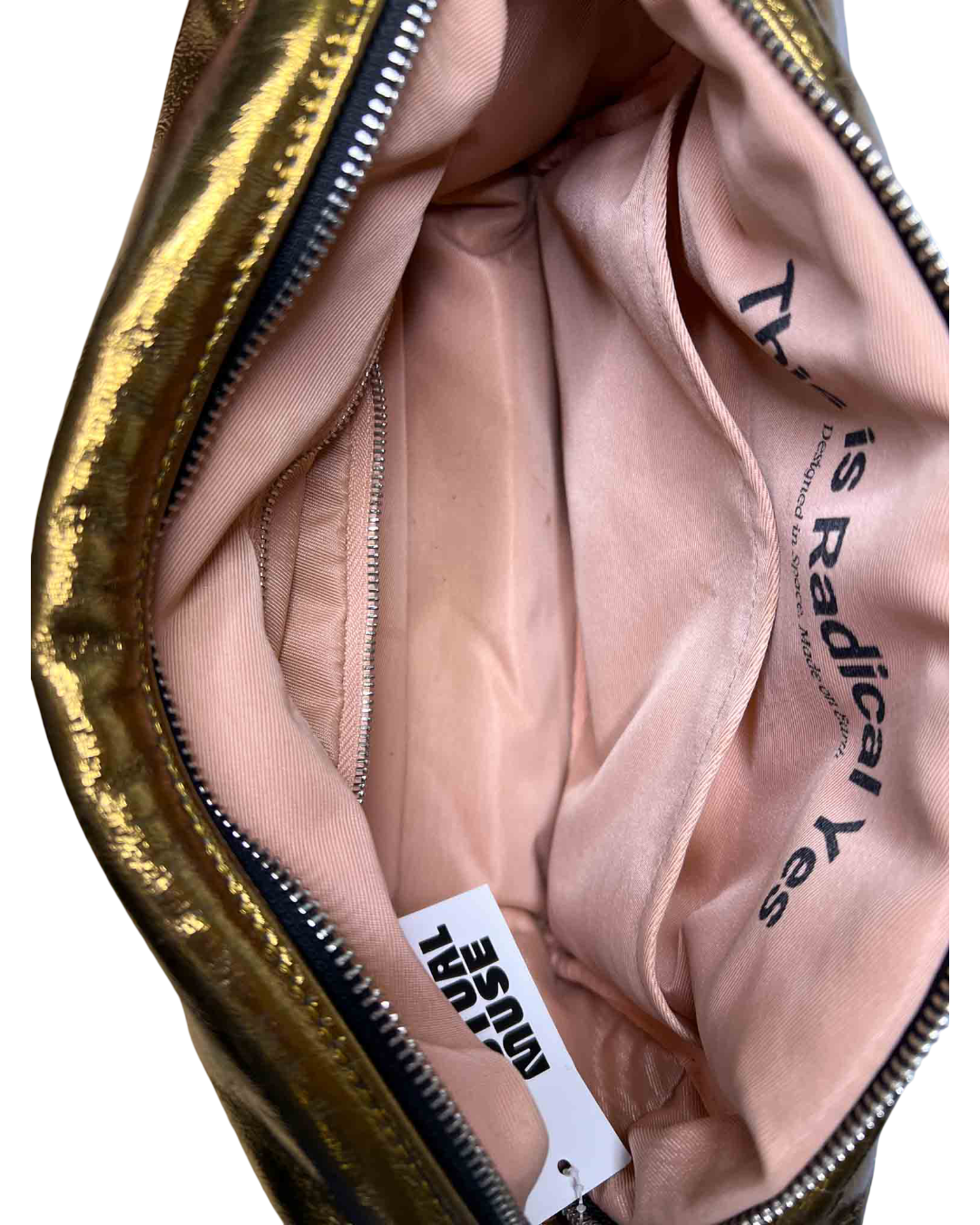 Radical Yes Gold Northstar Crossbody Bag