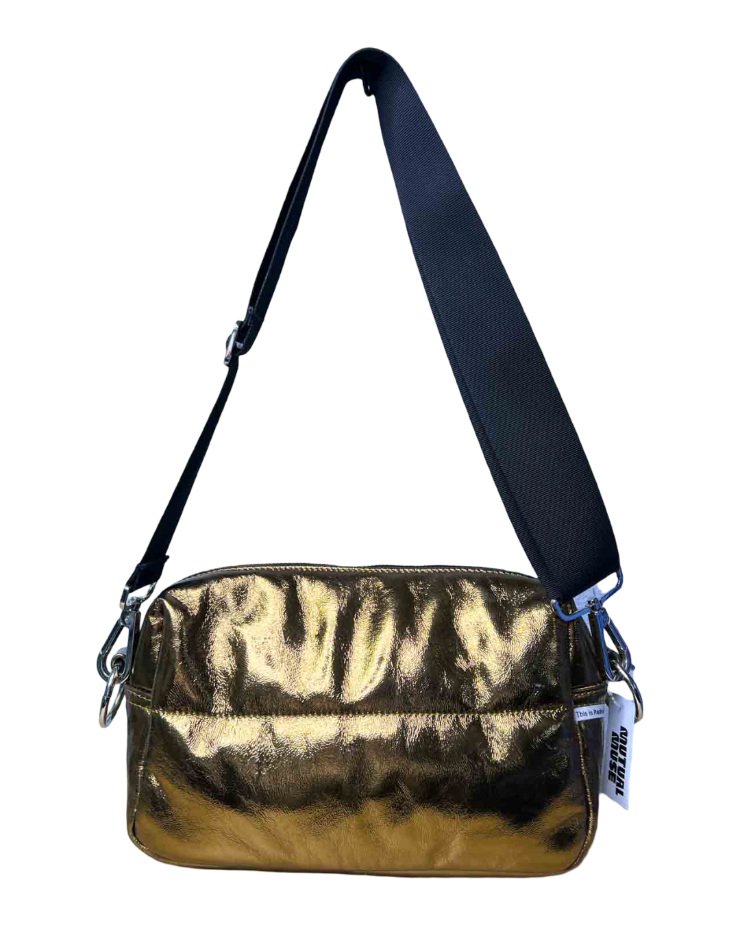 Radical Yes Gold Northstar Crossbody Bag
