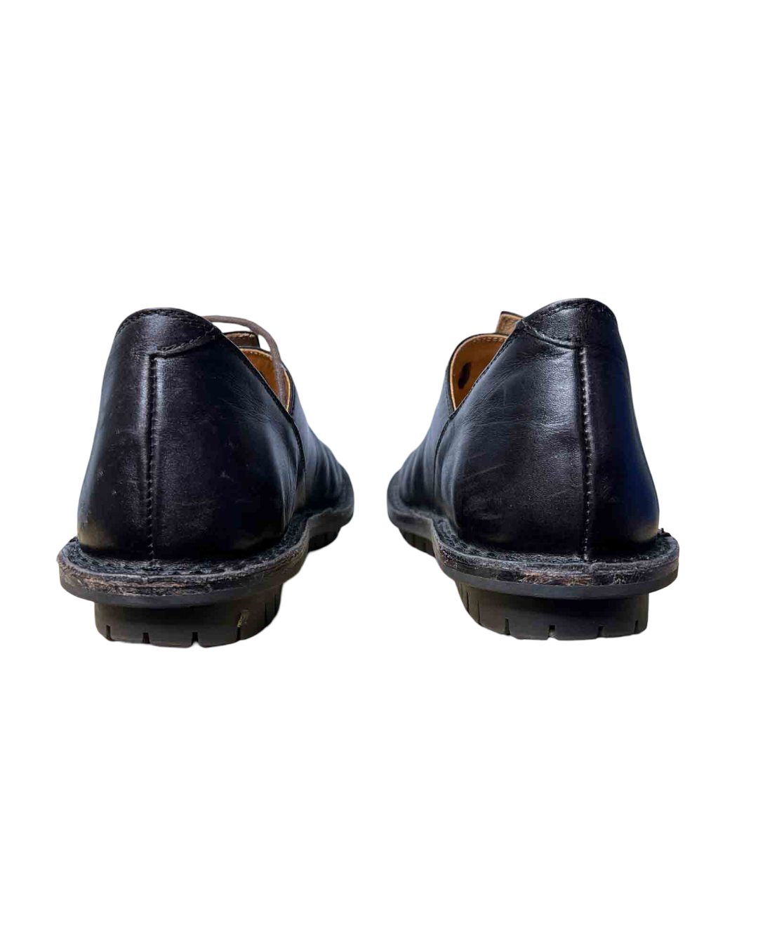 Size 41 | Trippen Black Leather Haferl Shoe