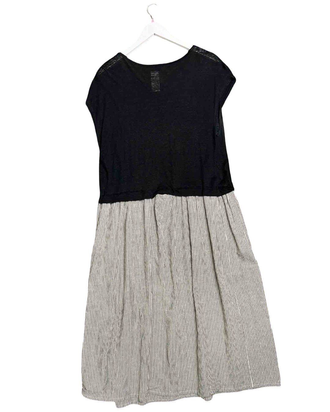 Size OSFM | Ichi Antiquities Linen Smock Dress