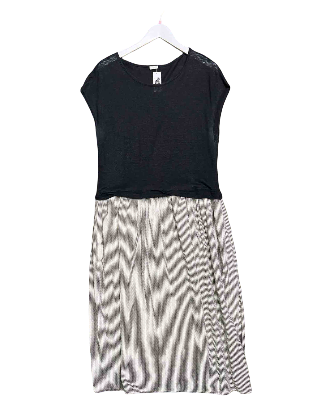 Size OSFM | Ichi Antiquities Linen Smock Dress