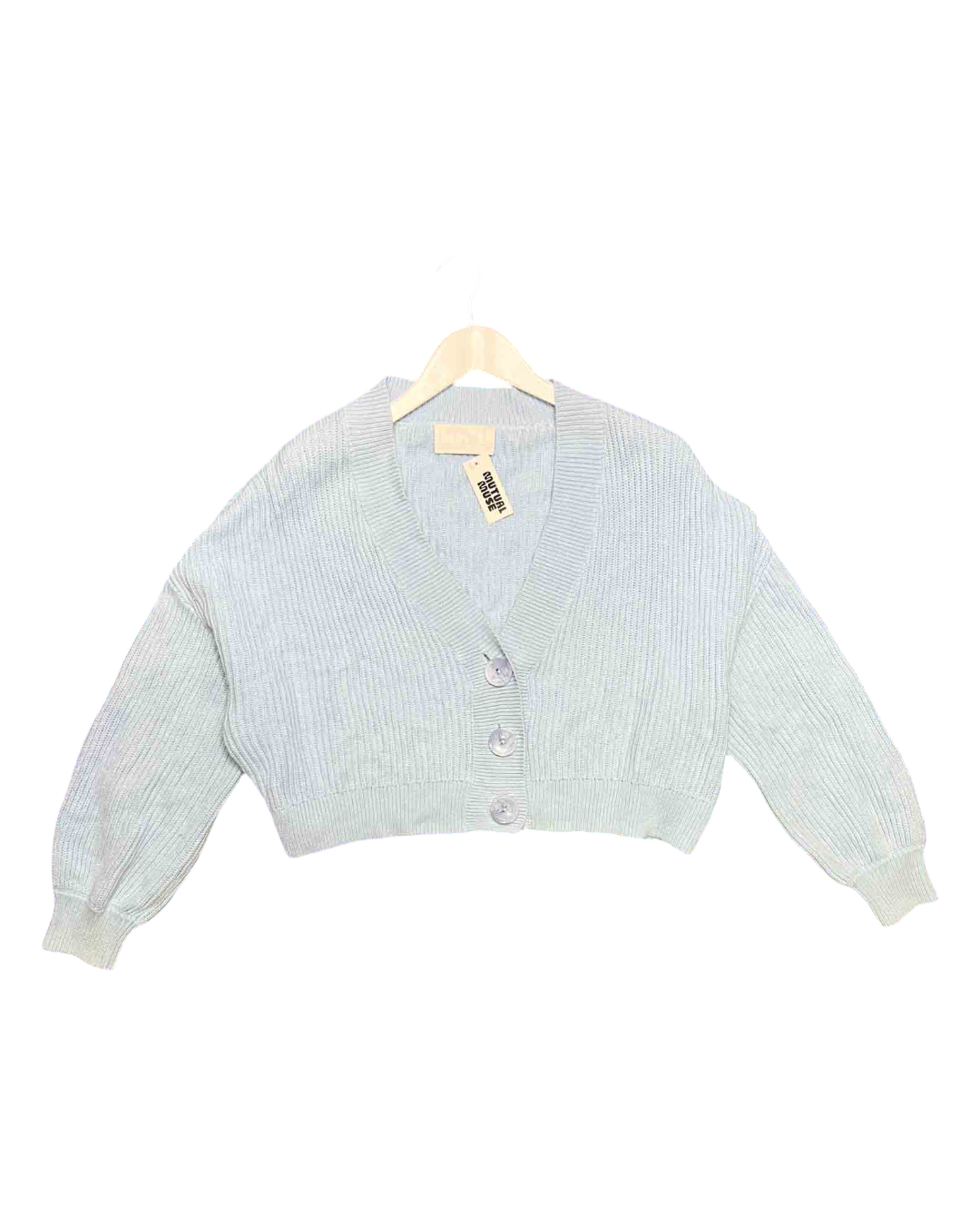 Size S | Incu Blue Cropped Cardigan