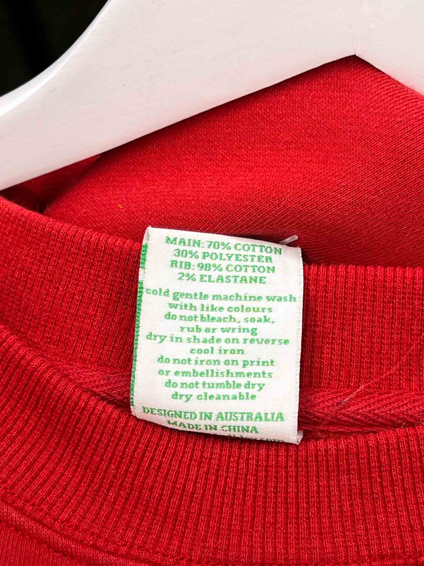 Size 3XL | Emma Mulholland on Holiday Red Jumper
