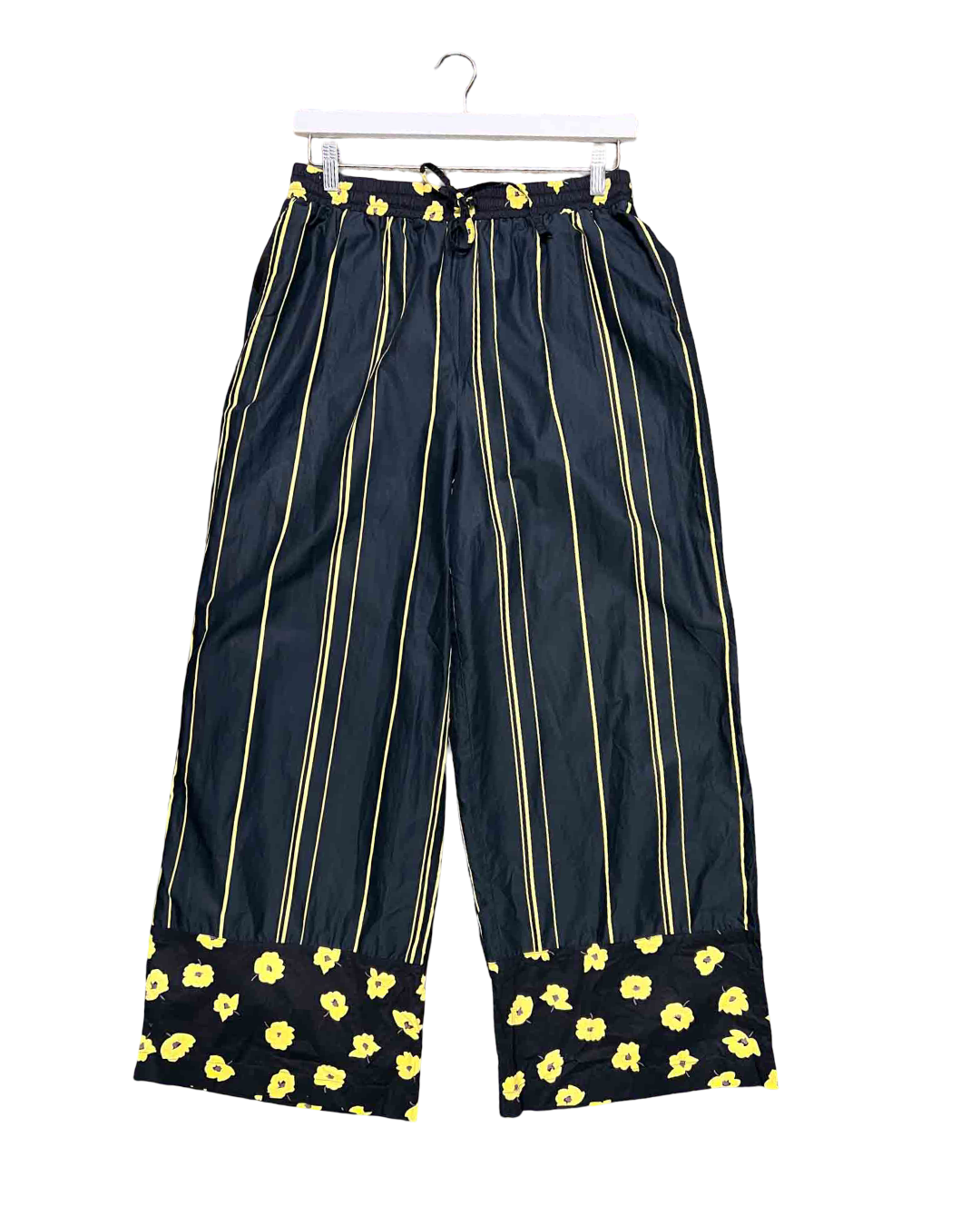 Size M/L | Blanca Black Striped Pants