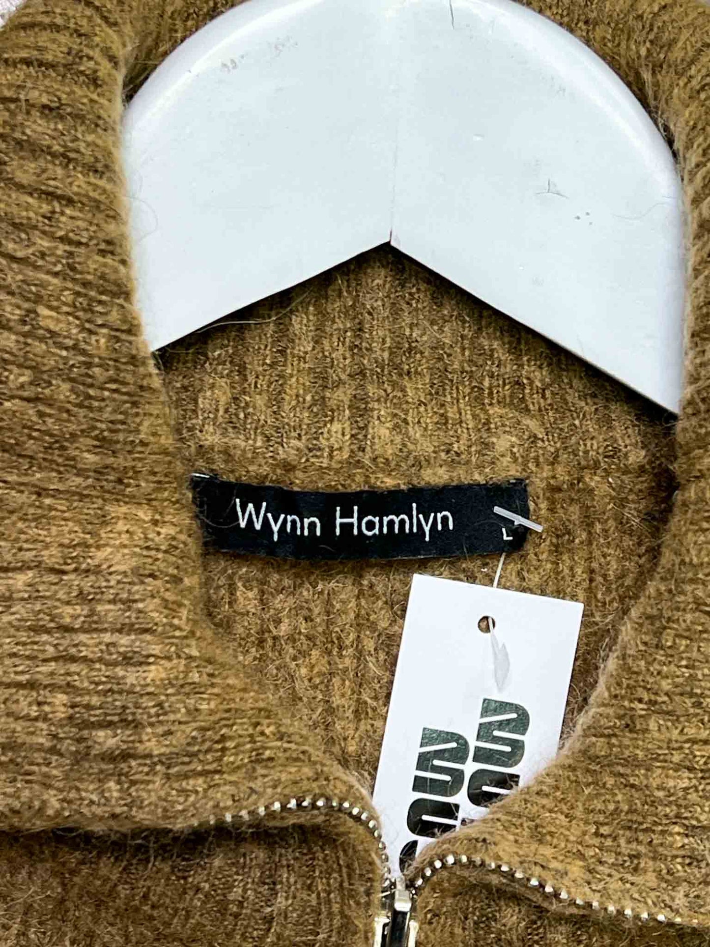 Size L | Wynn Hamlyn Brown Walter Cropped Jumper