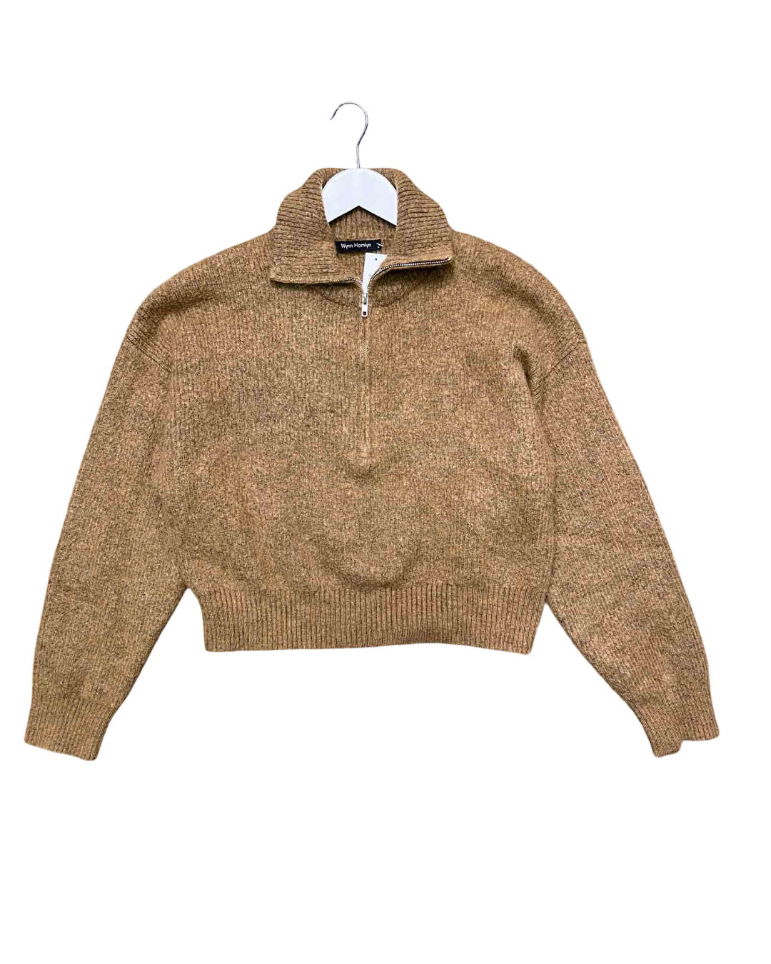 Size L | Wynn Hamlyn Brown Walter Cropped Jumper