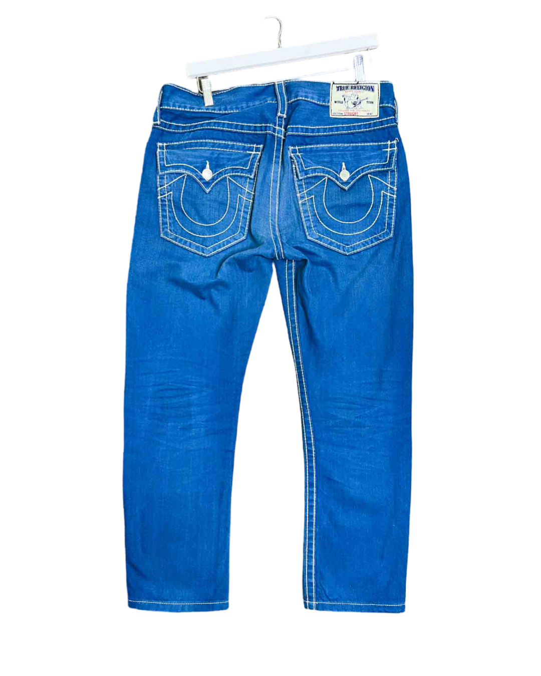 Size 34 | True Religion Blue Contrast Stitch Jeans