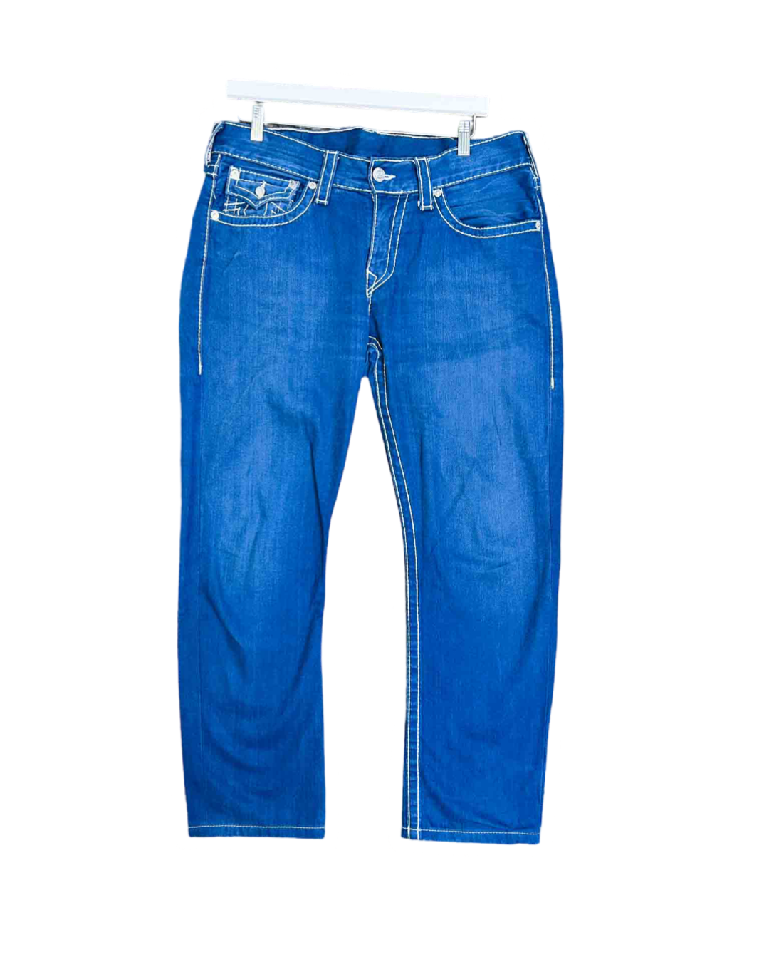 Size 34 | True Religion Blue Contrast Stitch Jeans