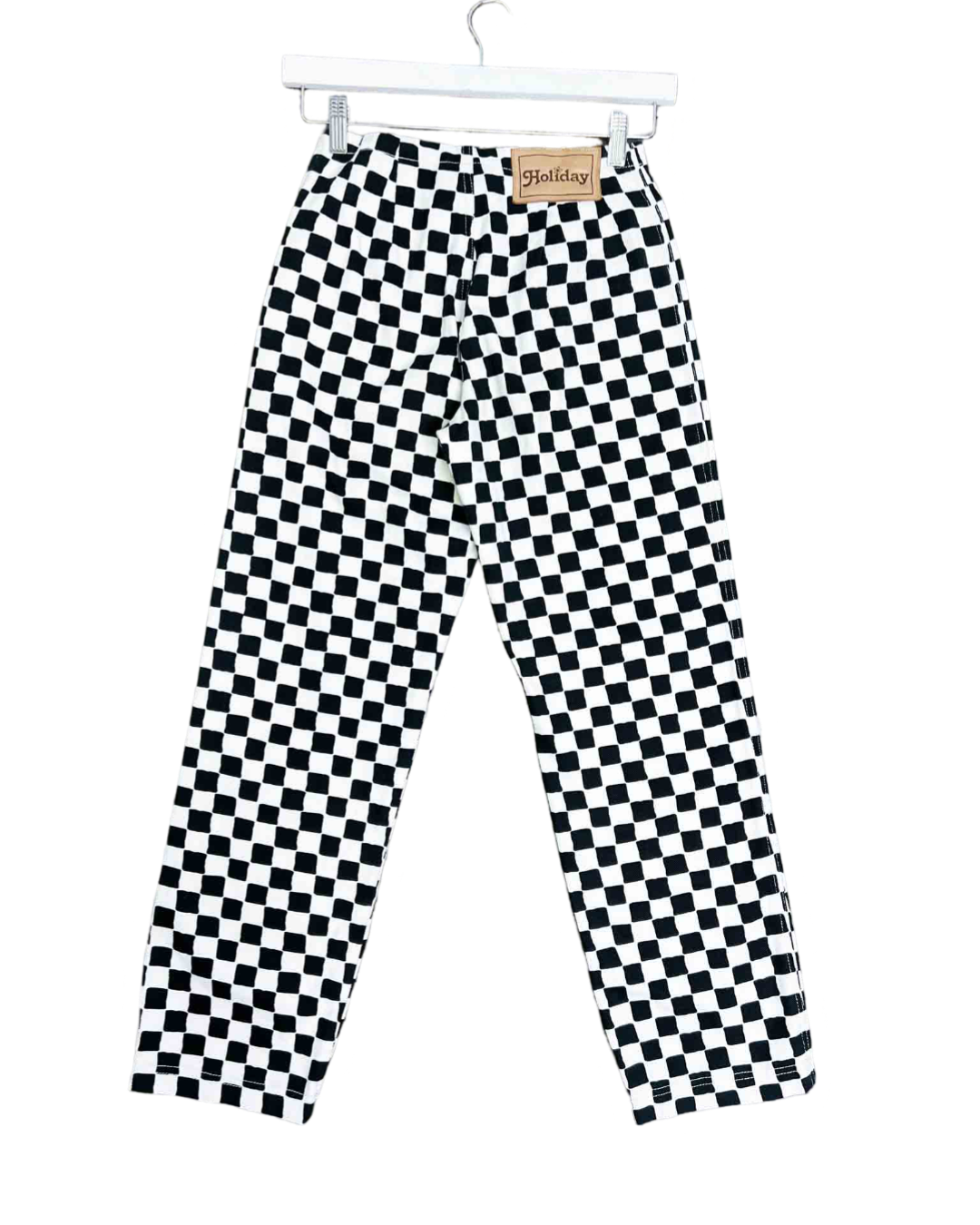 Size XS | Holiday by Emma Mulholland Black and White Check Kokomo Pants