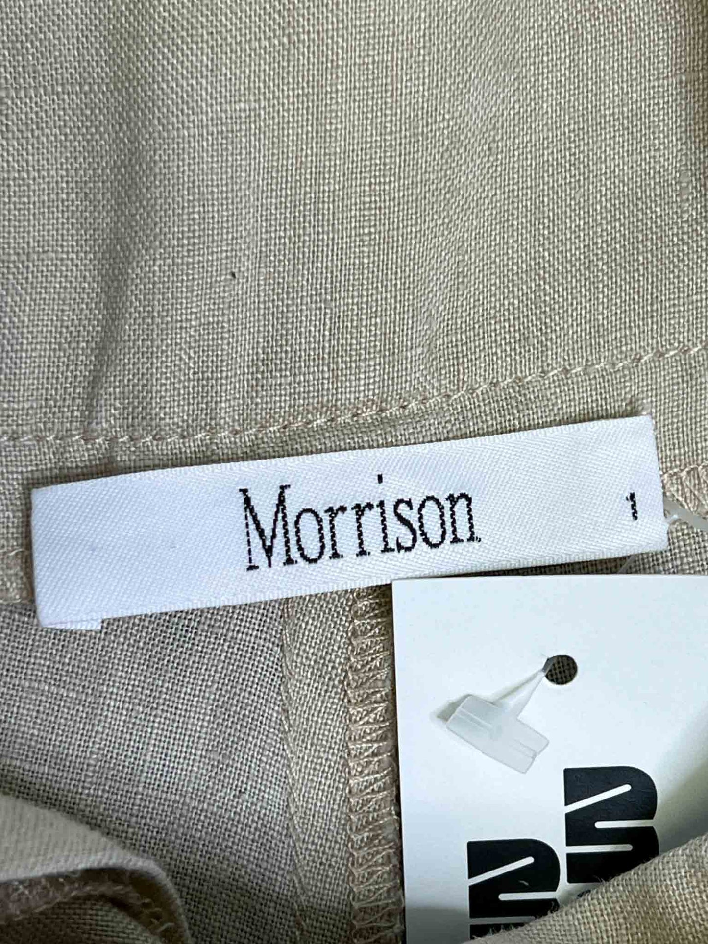 Size 1 (8) | Morrison Beige Linen Pants