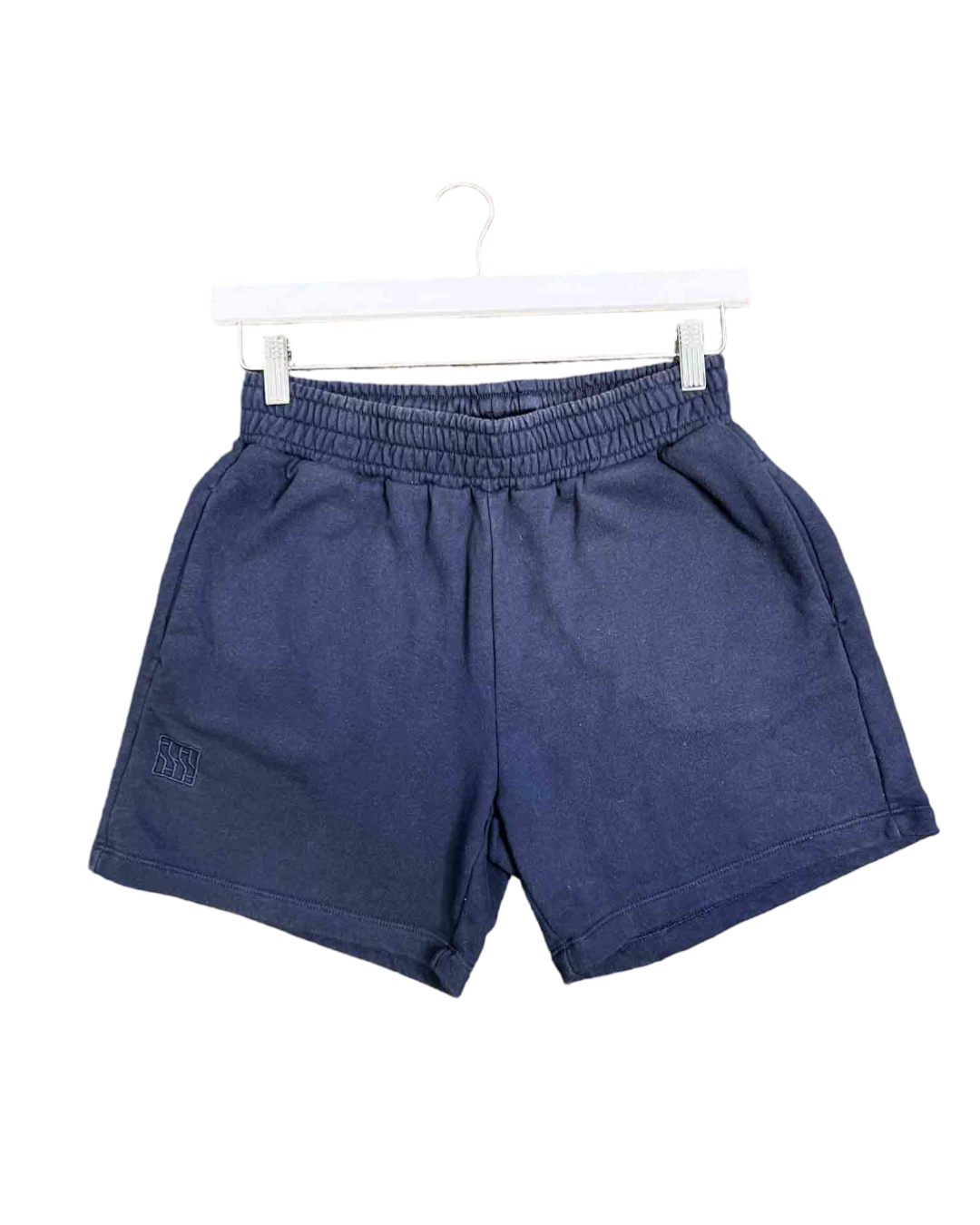 Size S | Henne Navy Track Shorts