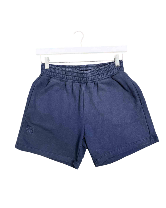 Size S | Henne Navy Track Shorts