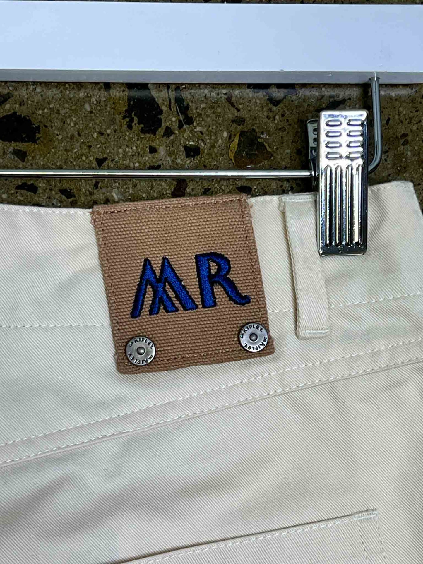 Size 32 | Mr Ripley Cream Tapered Pants