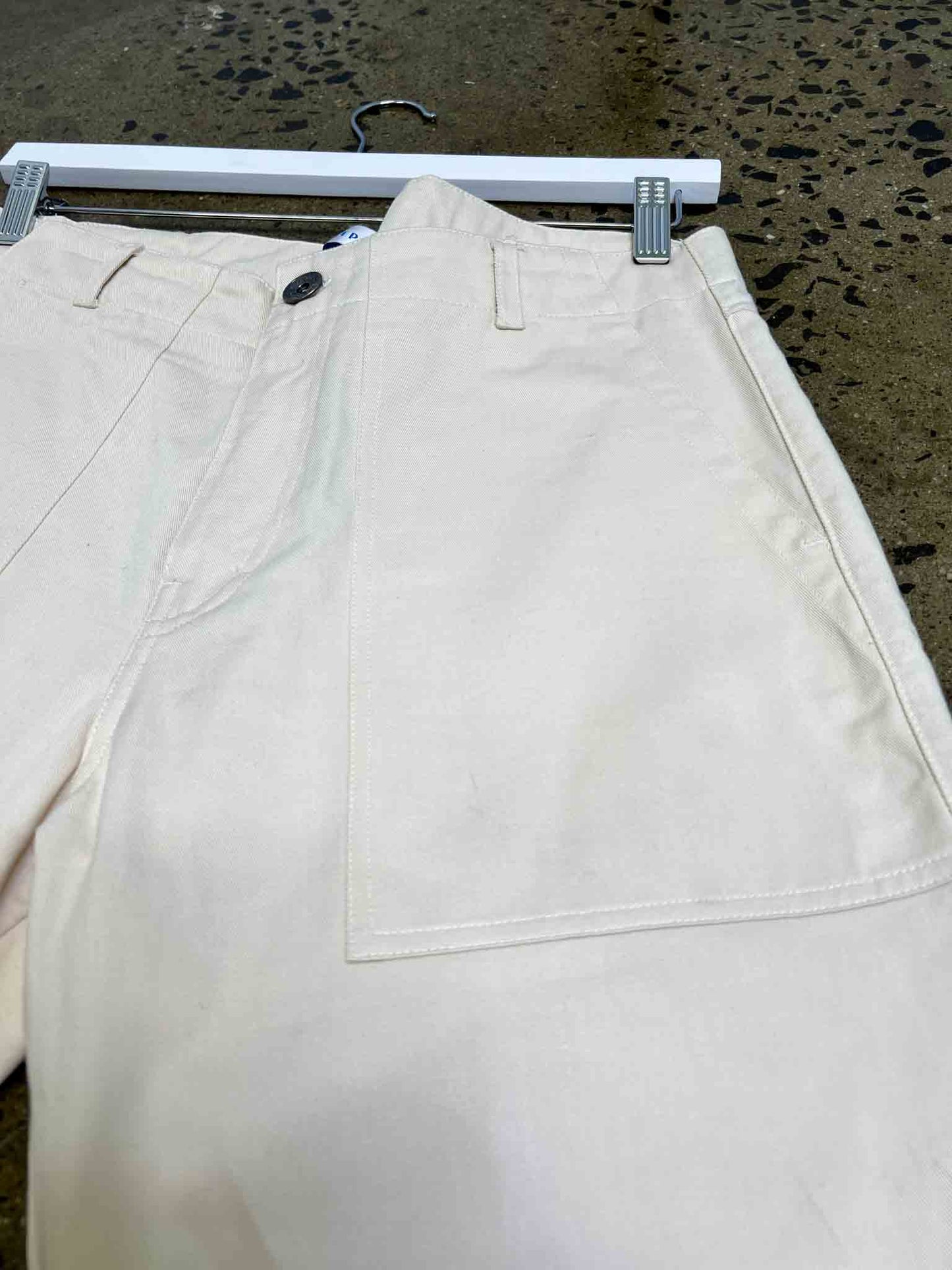 Size 32 | Mr Ripley Cream Tapered Pants