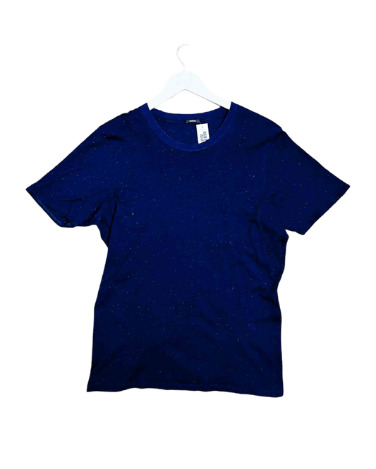 Size XXL | Denham Navy Speckle T-shirt