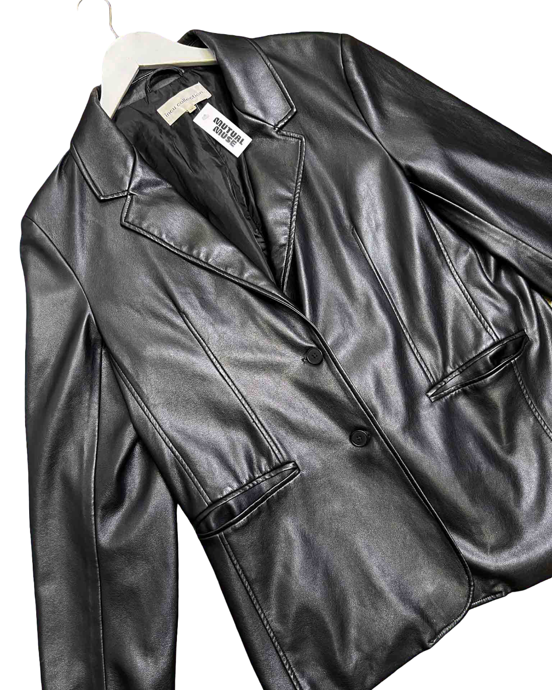Size 14 | Incu Collection Pleather Jacket
