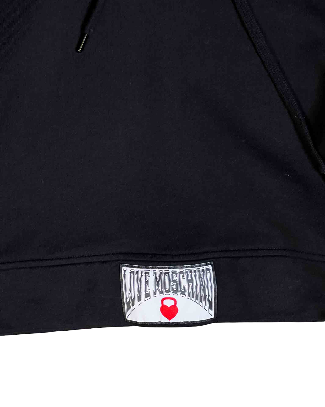 Size 8 | Love Moschino Cropped Boxing Hoodie