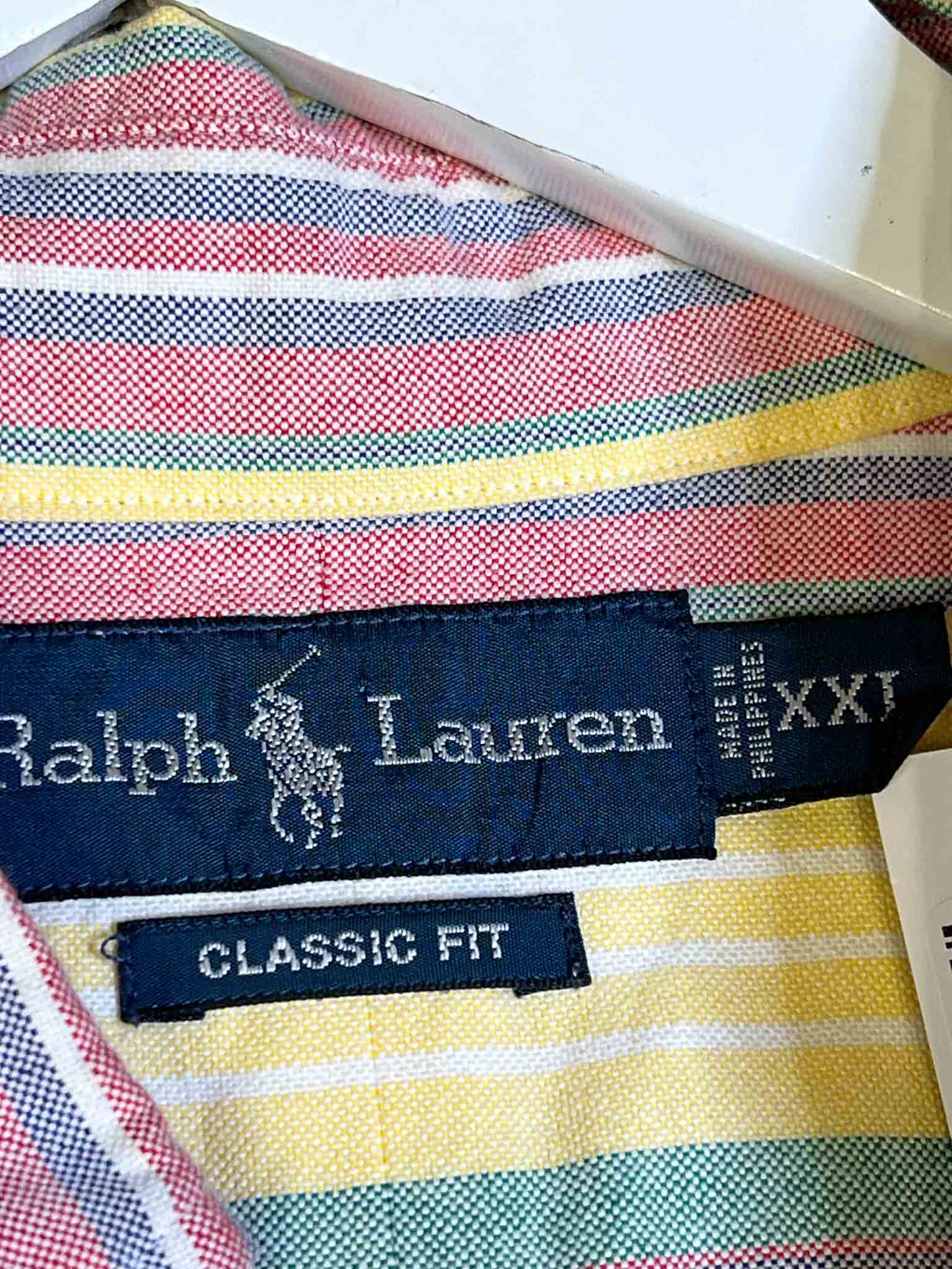Size XXL | Ralph Lauren Vintage Striped Shirt