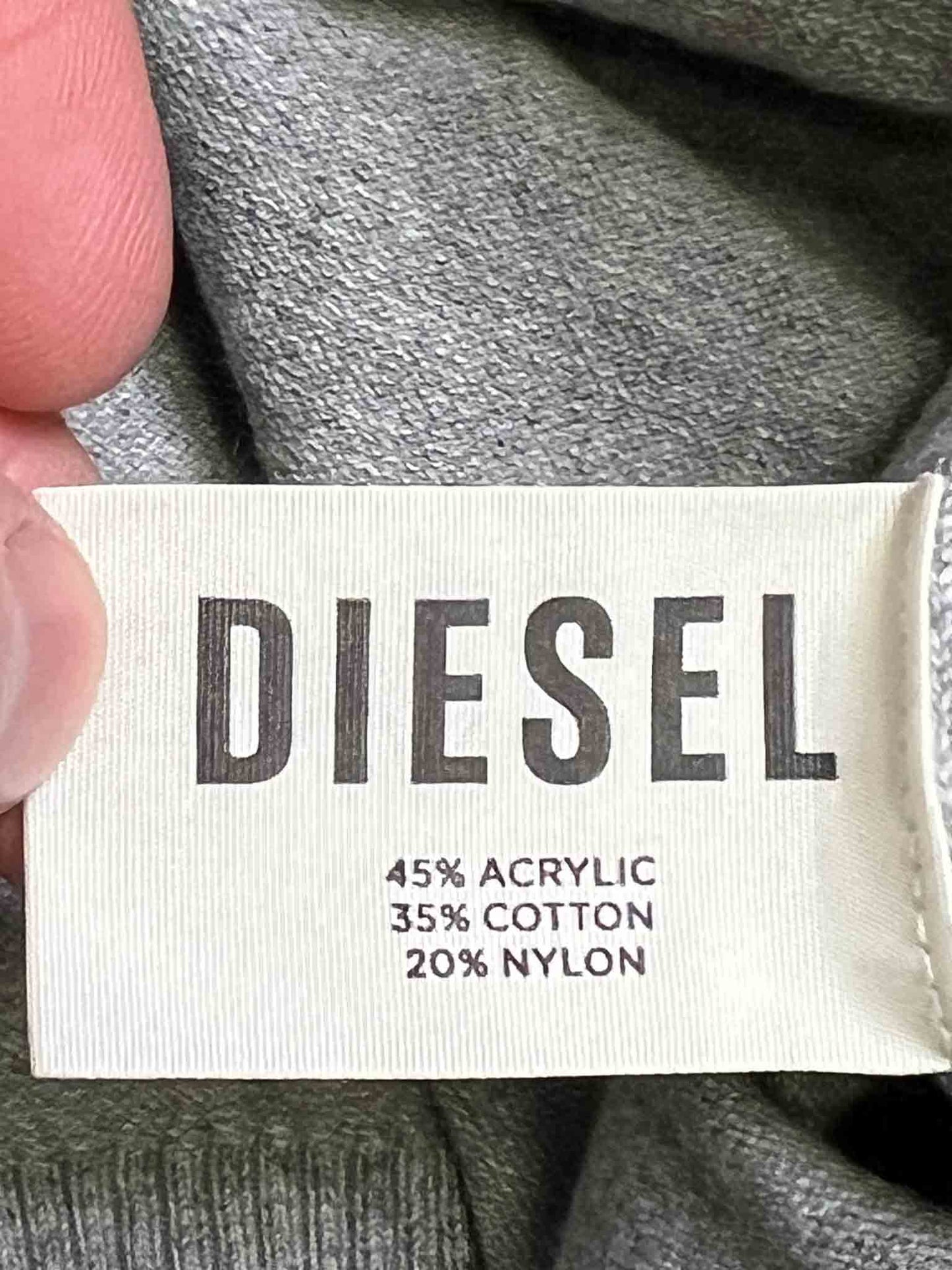 Size L | Diesel Cotton Knit Jumper