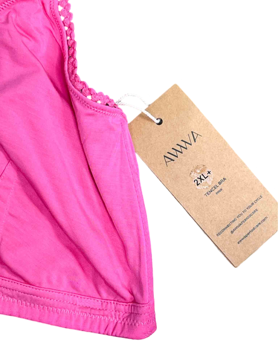 Size XXL | AWWA Pink Tencel Bra