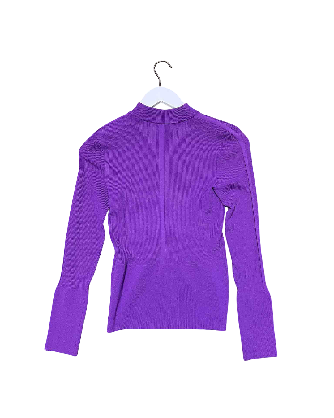 Size S | Kloke Ribbed High Neck Top