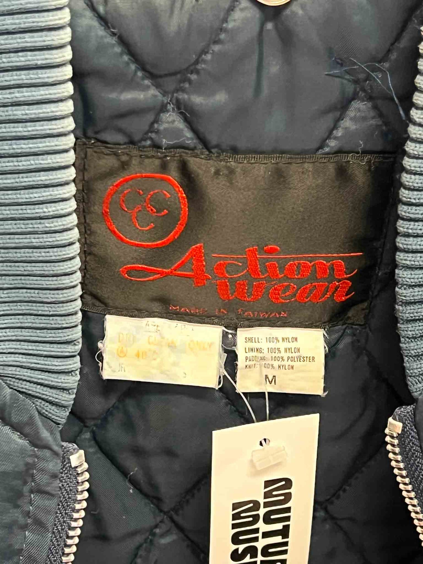Size M | Action Wear Nylon Bomber Jacket