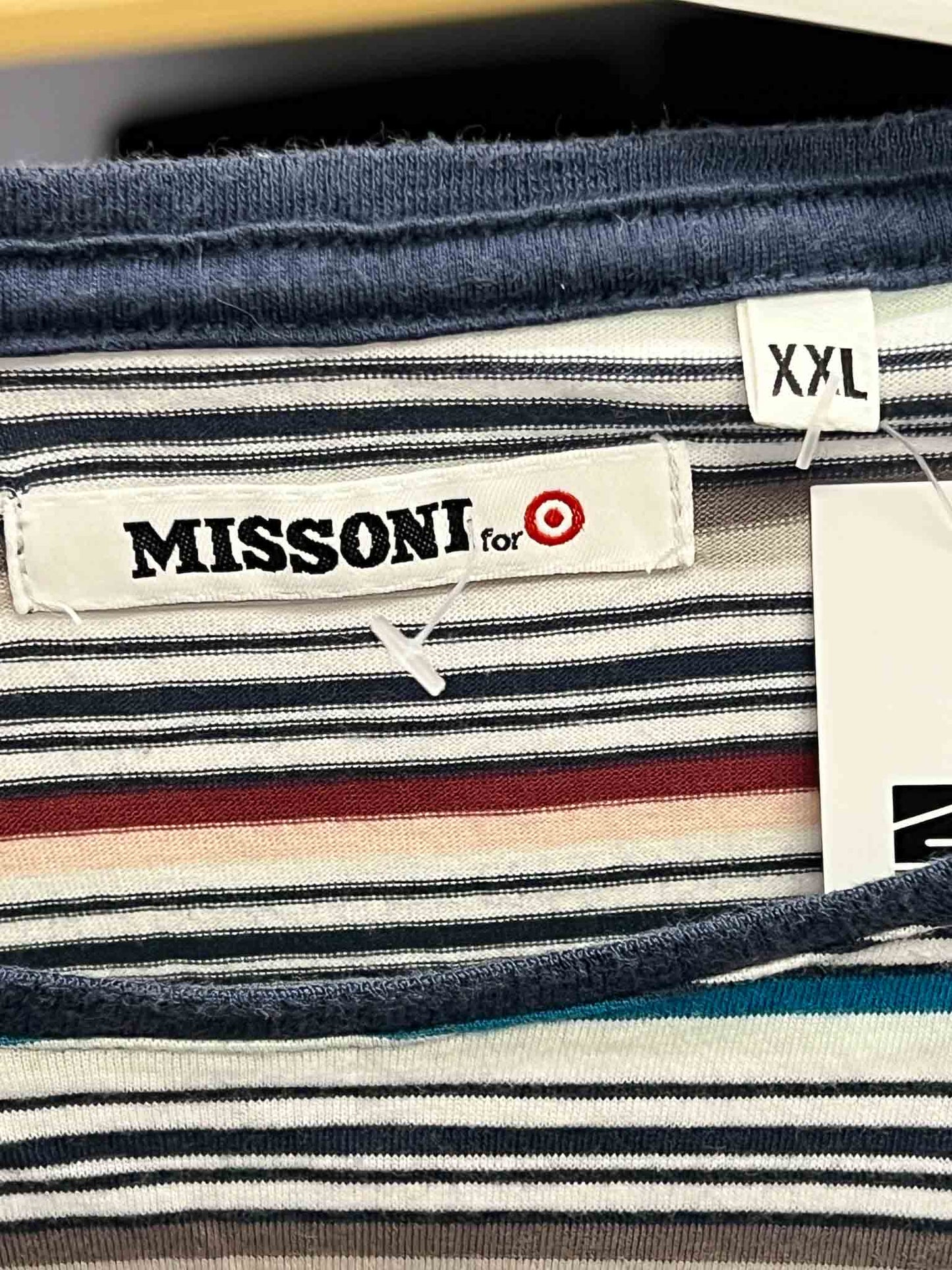 Size XXL | Missoni for Target Striped T-shirt