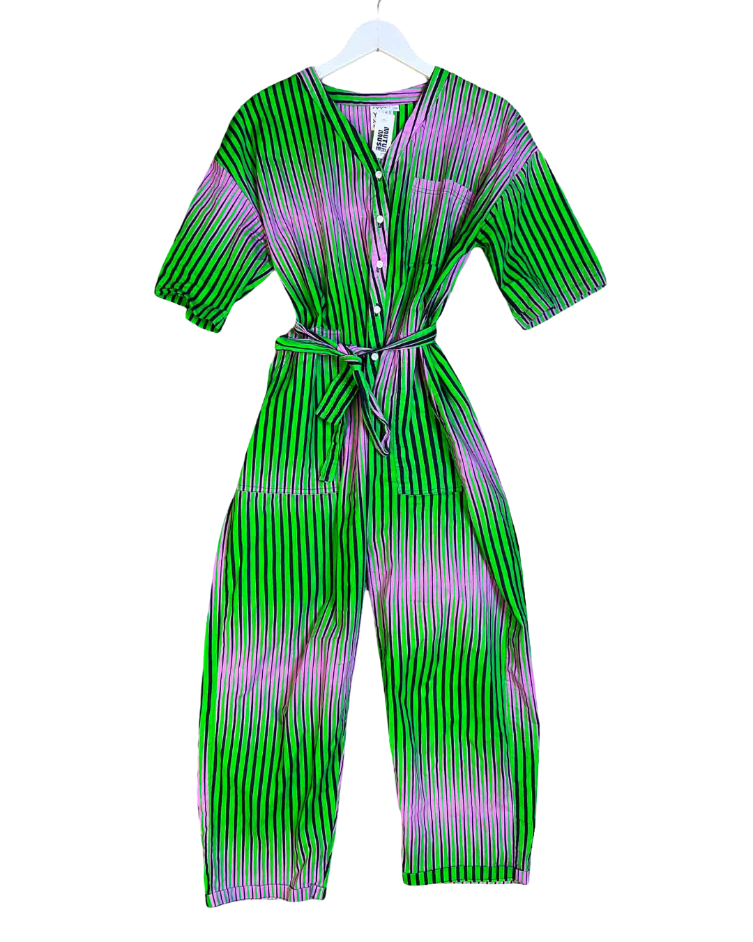 Size XL | Yevu Green / Purple Jumpsuit
