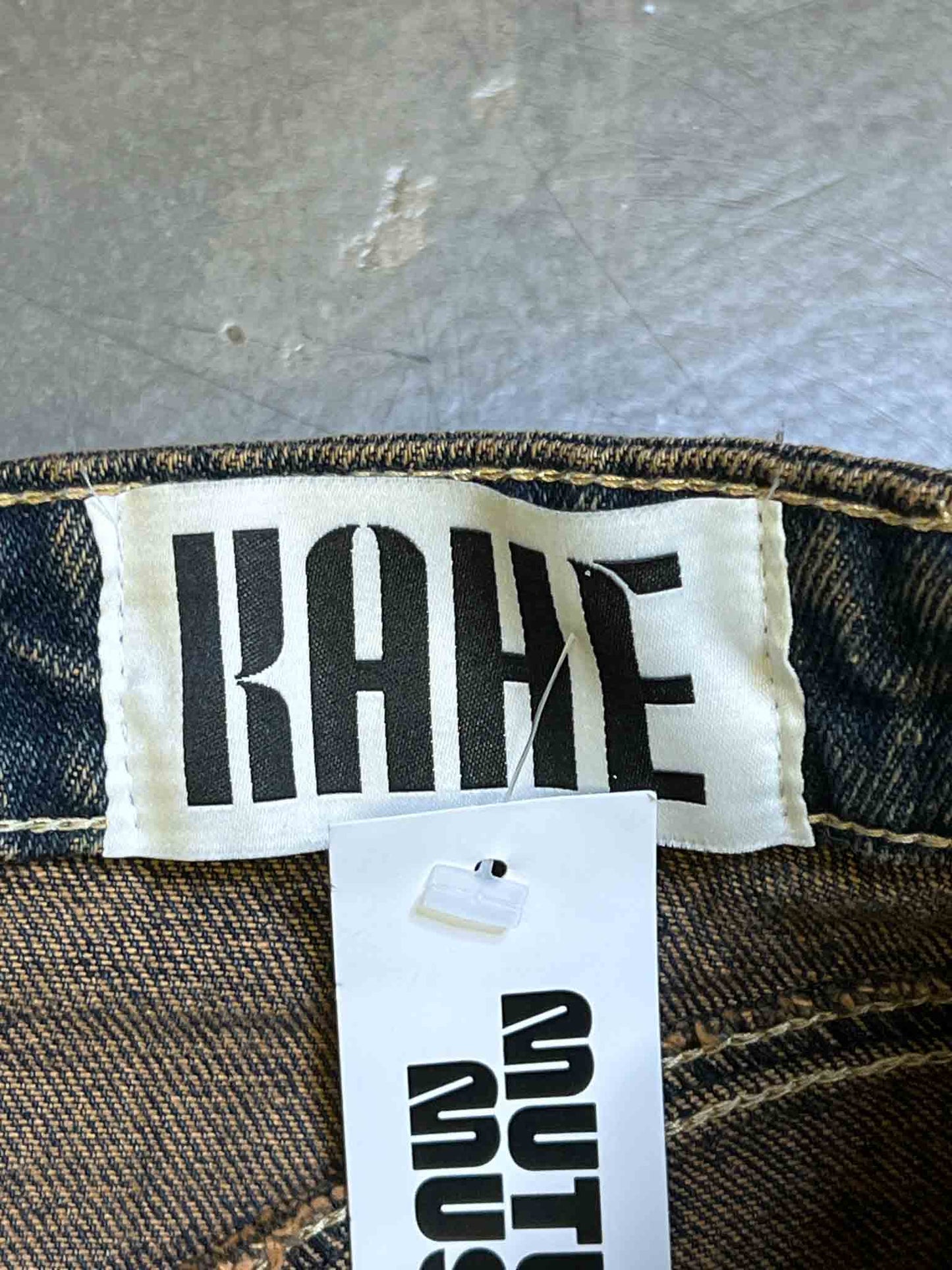 Size 4 (12) | Kahe Denim Back Buckle Mini Skirt
