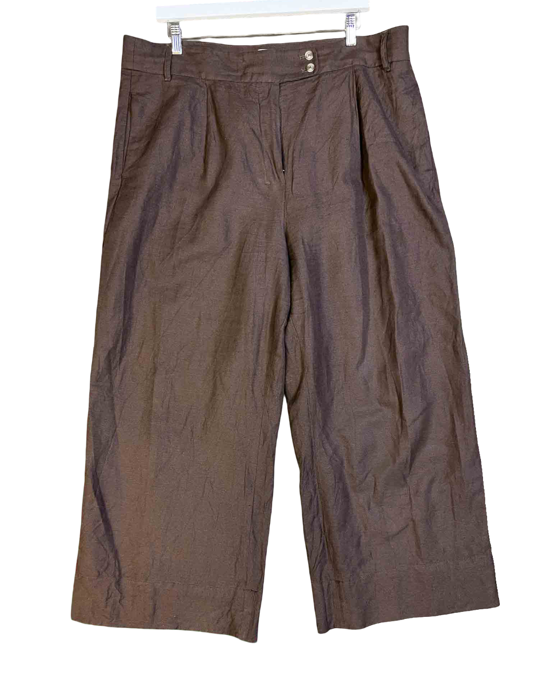 Size 18 | Commonry Brown Linen Pants