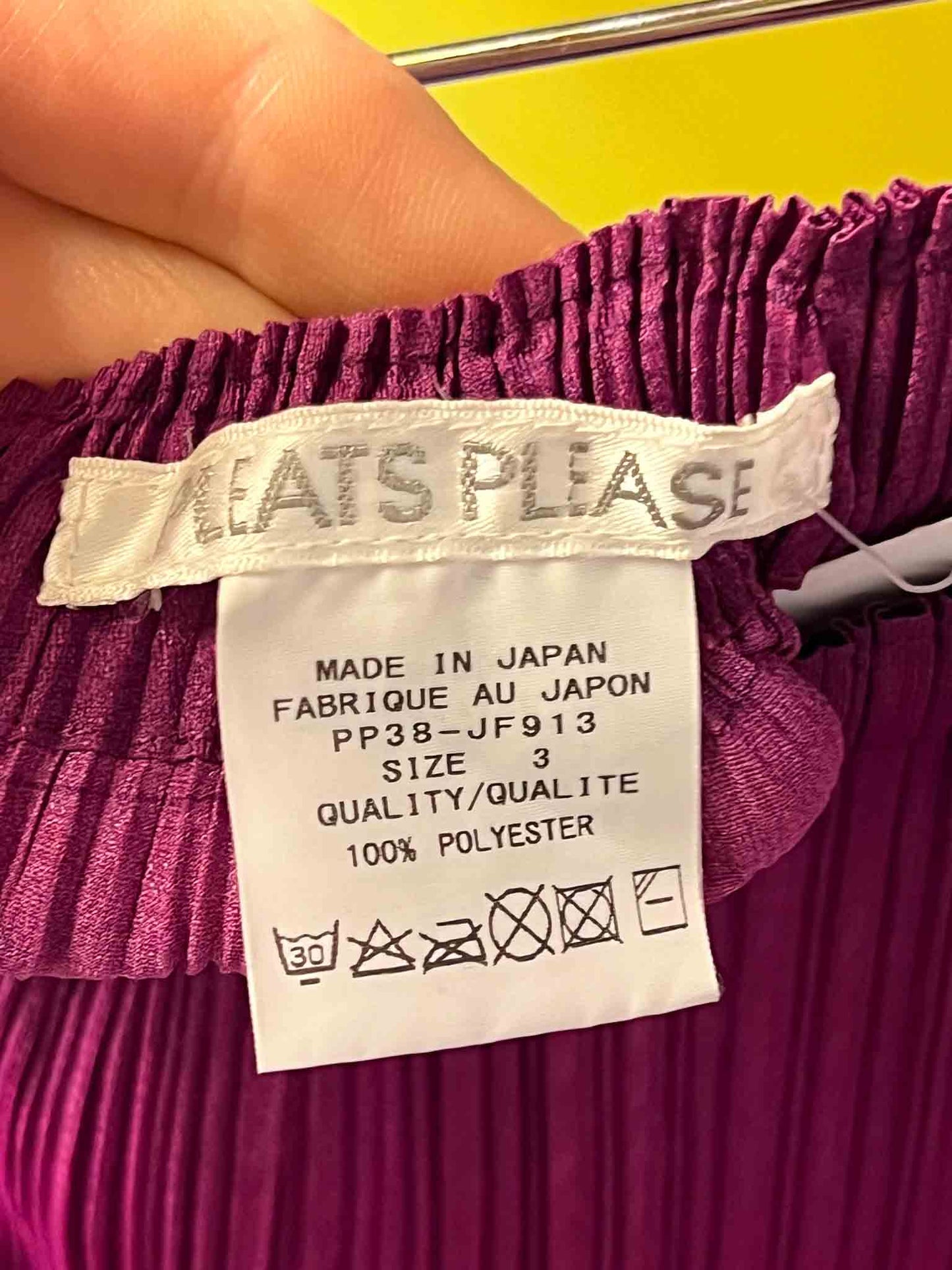 Size 3 (M/L) | Issey Miyake Pleats Please Drop Crotch Pants