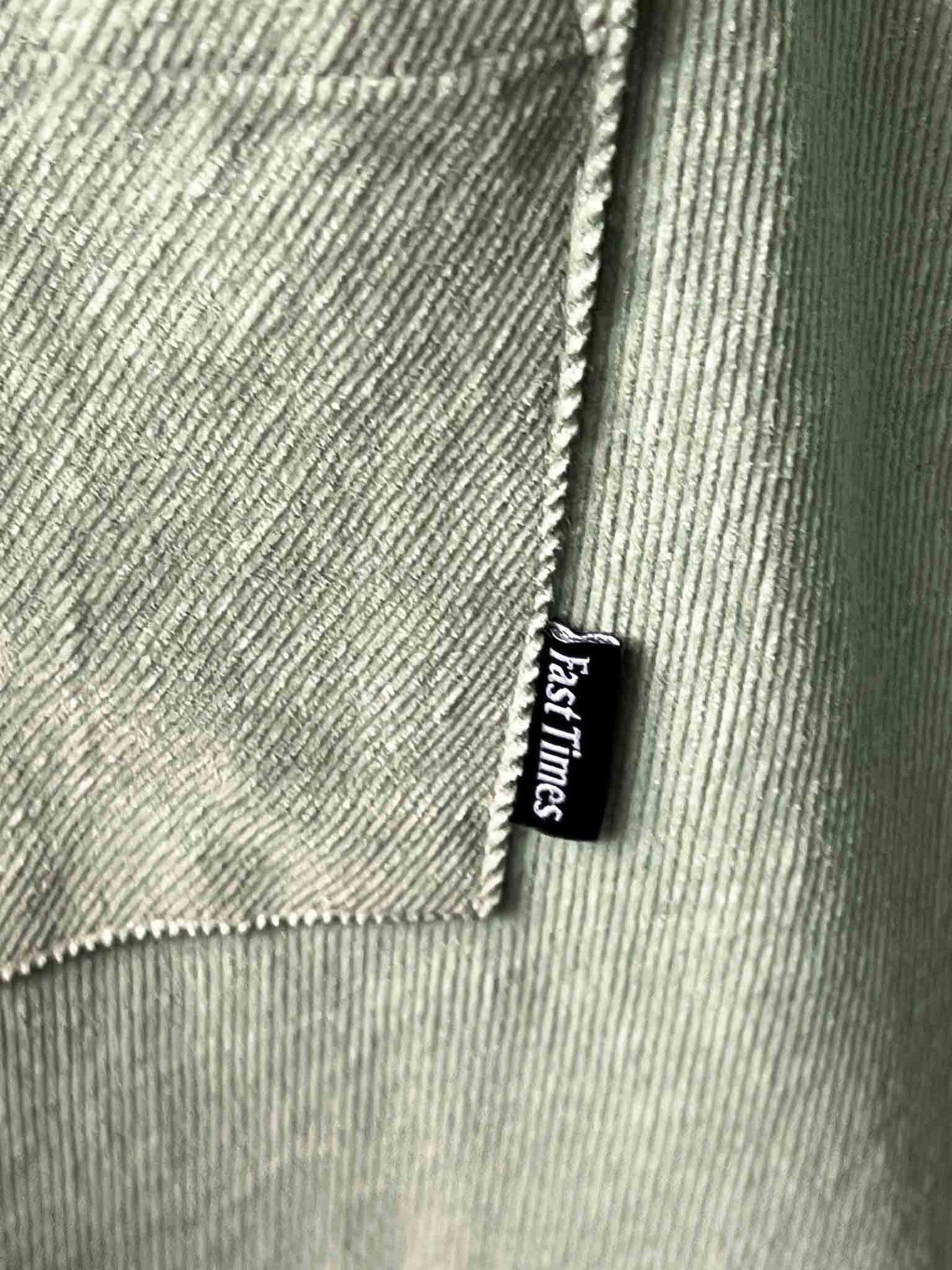 Size XL| Fast Times Pinwale Corduroy Shirt