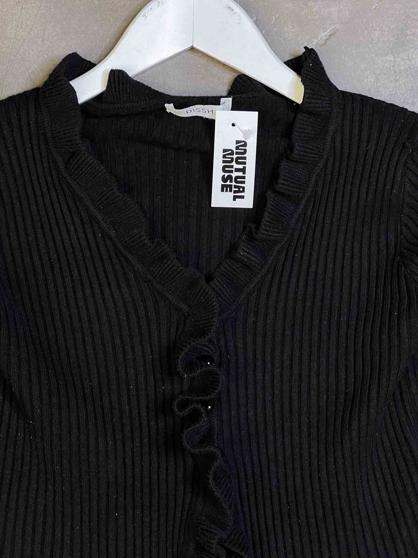 Size M | Dissh Ribbed Knit Cardigan
