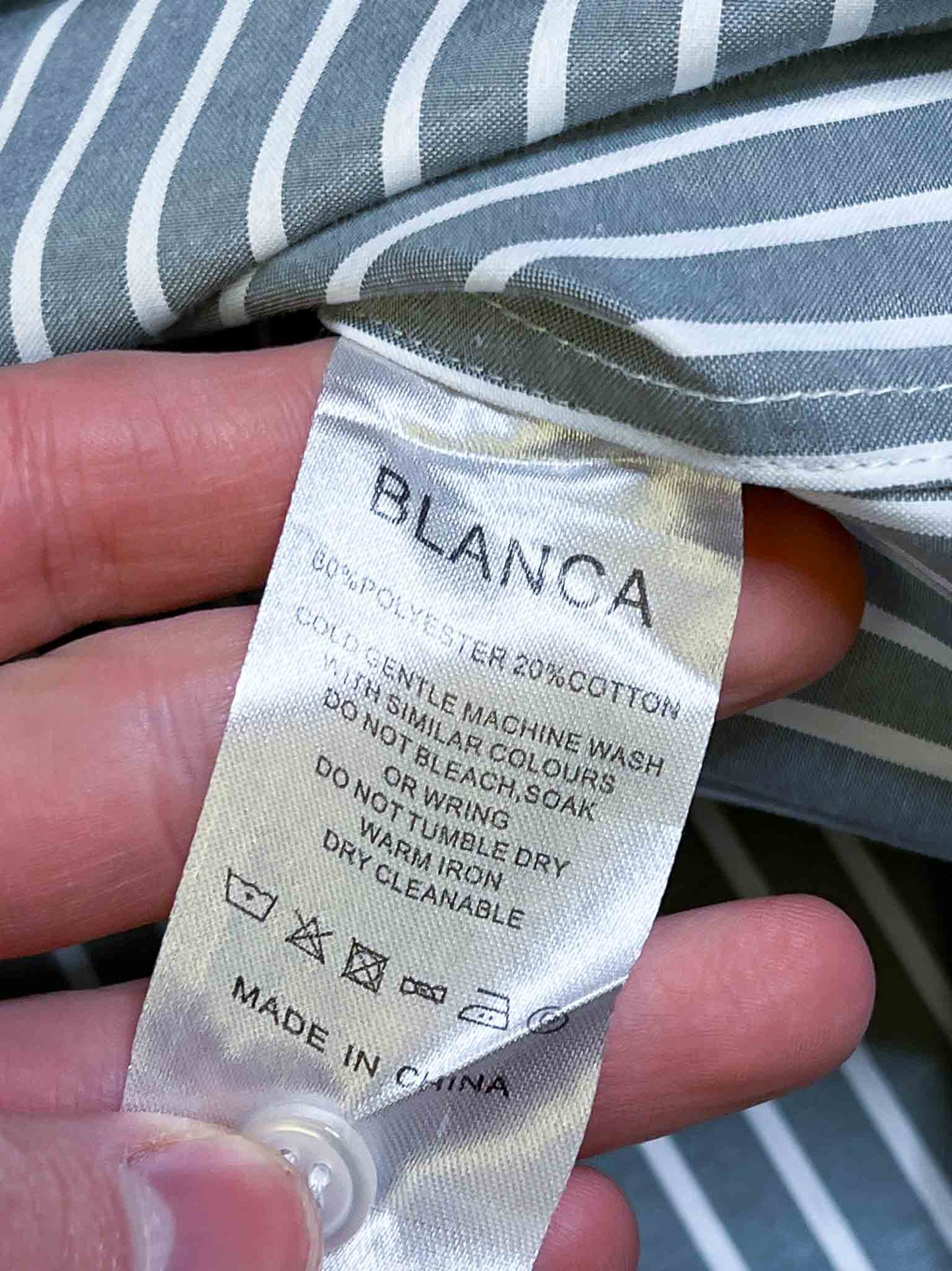 Size XS/S | Blanca Oversized Striped Shirt