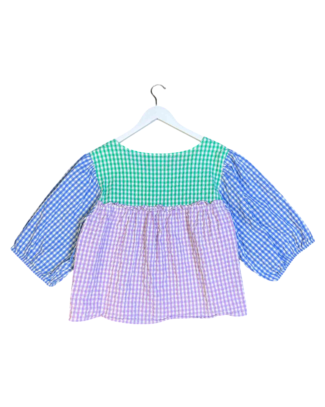 Size 18 | Gorman Patchwork Gingham Top