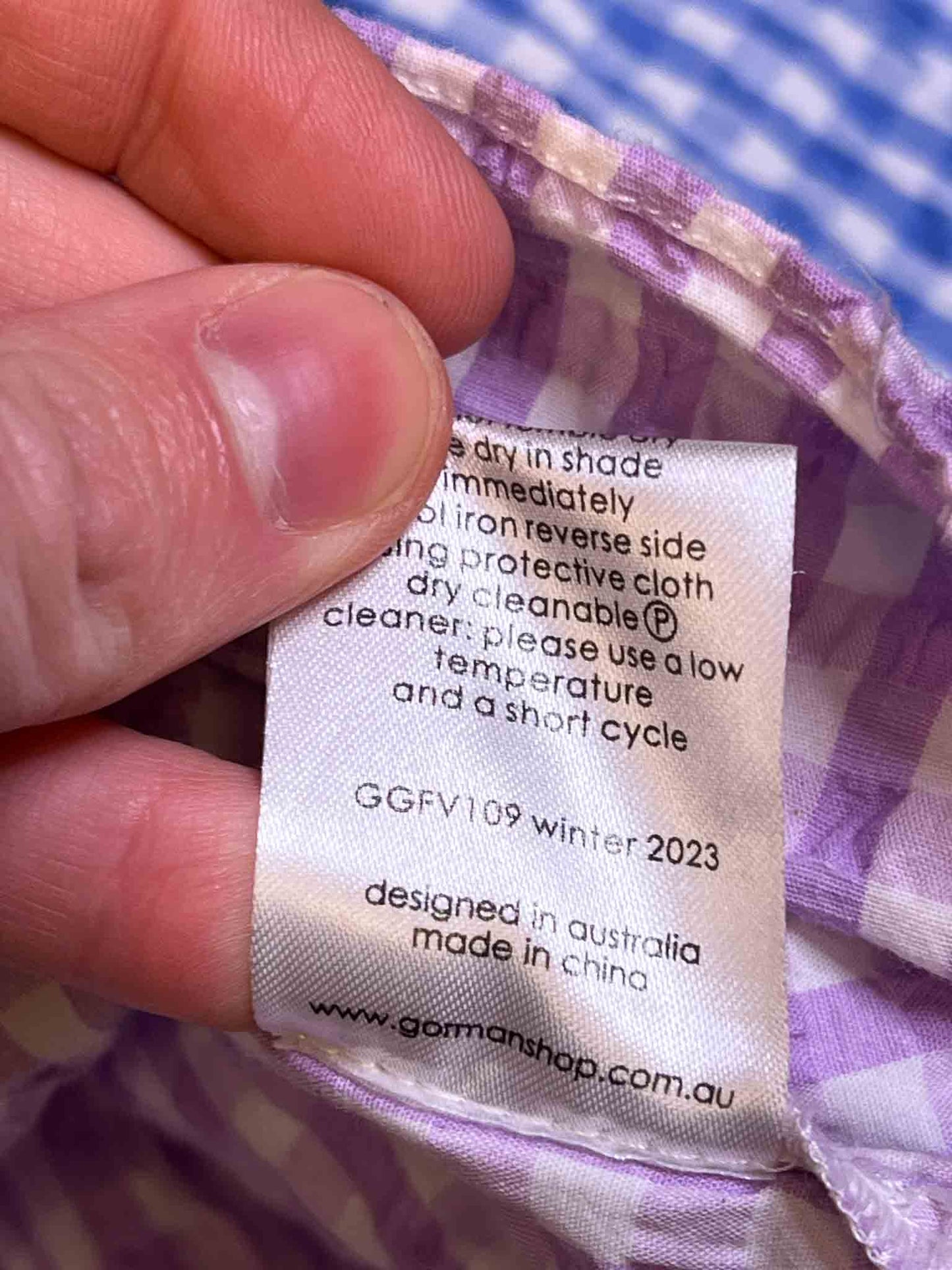 Size 18 | Gorman Patchwork Gingham Top