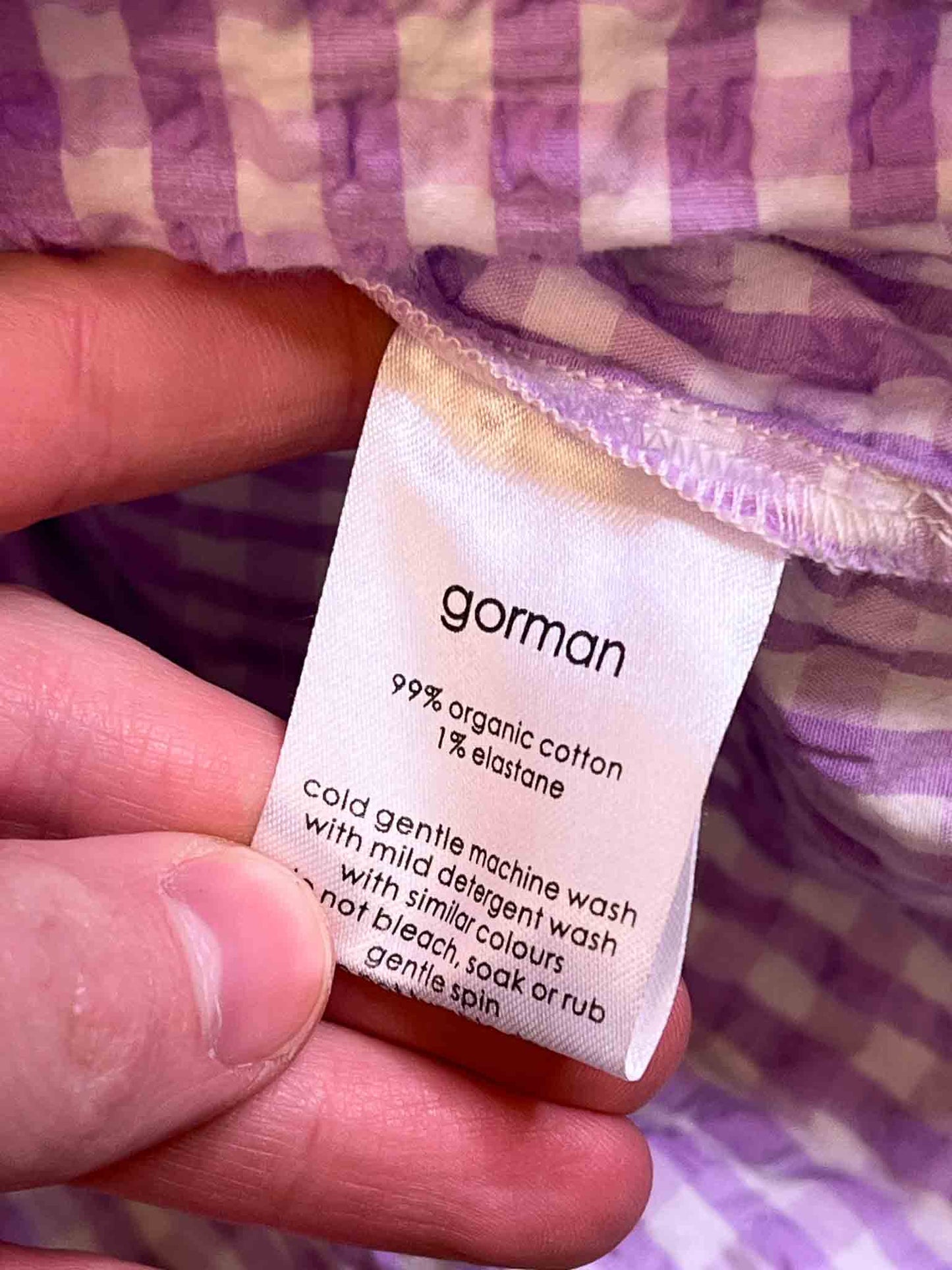 Size 18 | Gorman Patchwork Gingham Top